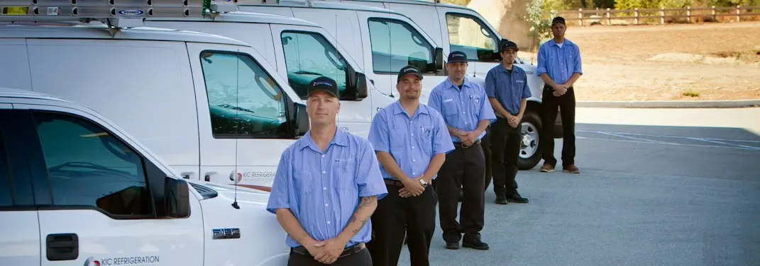KIC Refrigeration crew ready for Mini Split Repair jobs across Grapevine